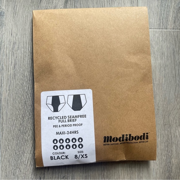 Modibodi Recycled Seamfree Full Brief (Maxi) - Picture 2 of 4